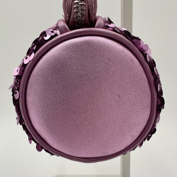 NWOT Coach Nolita Barrel Bag in purple/lilac sequins. Style J2322-CQ589 - Picture 4 of 14